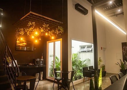 Espaço de convivência da Elleven